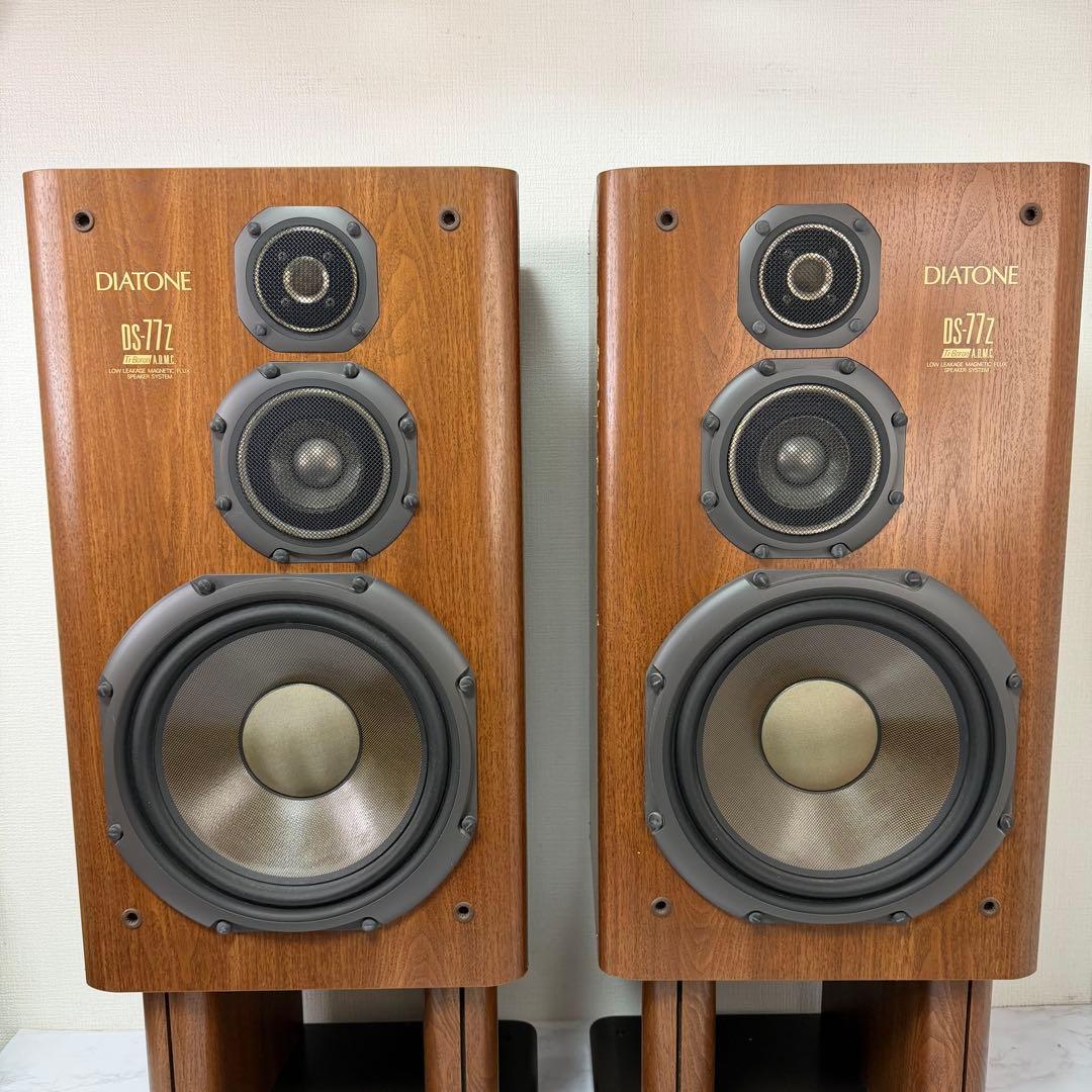 DIATONE　DS-77Z　スピーカー　ペア　同番　専用スタンド　DK-77Z