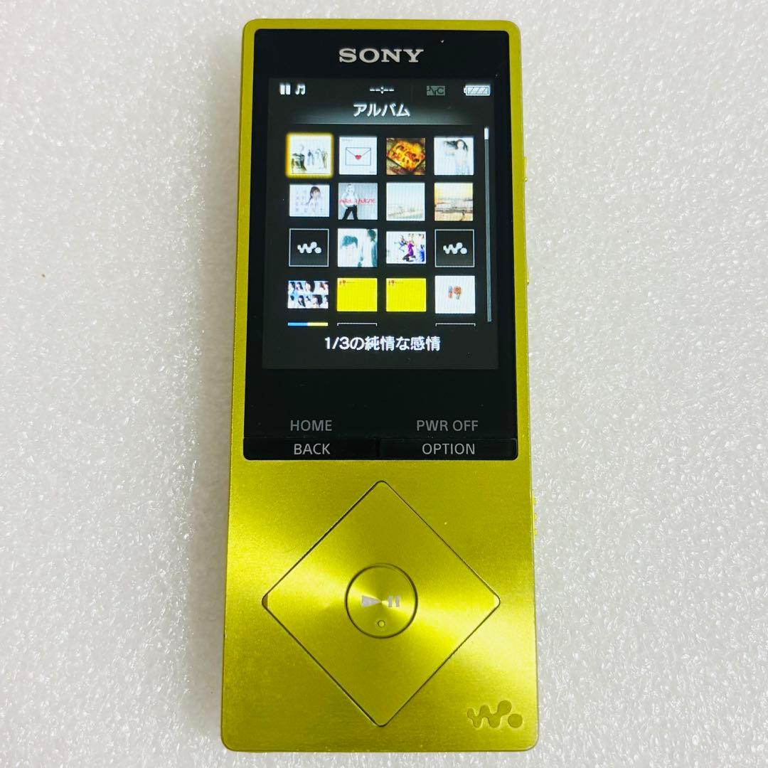 【バッテリー良好】ソニー　ウォークマン　NW-A25 16GB ライムイエロー