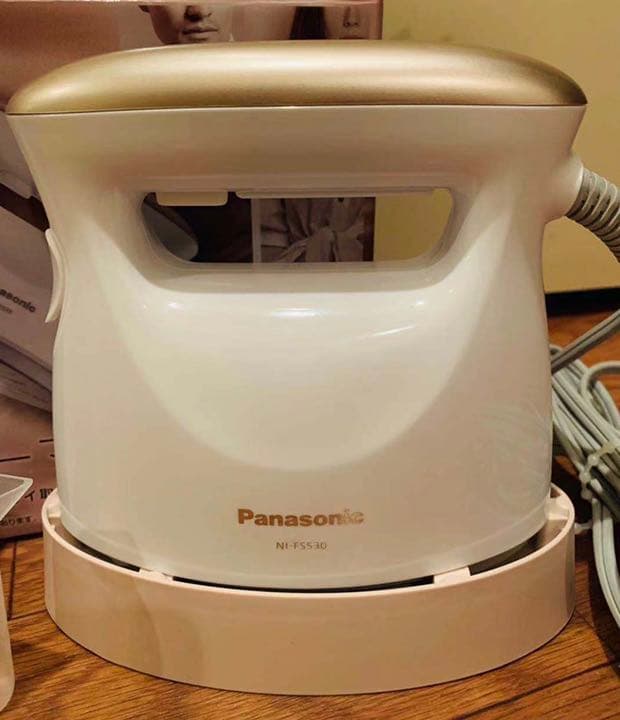 Panasonic 衣類スチーマー ピンクゴールド調 NI-FS530-PN