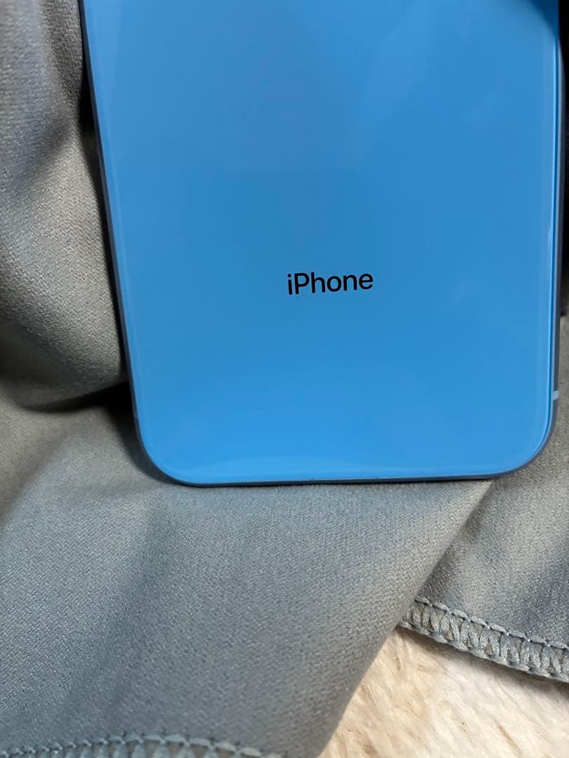 【美品・動作確認済み】iPhone XR ブルー　本体
