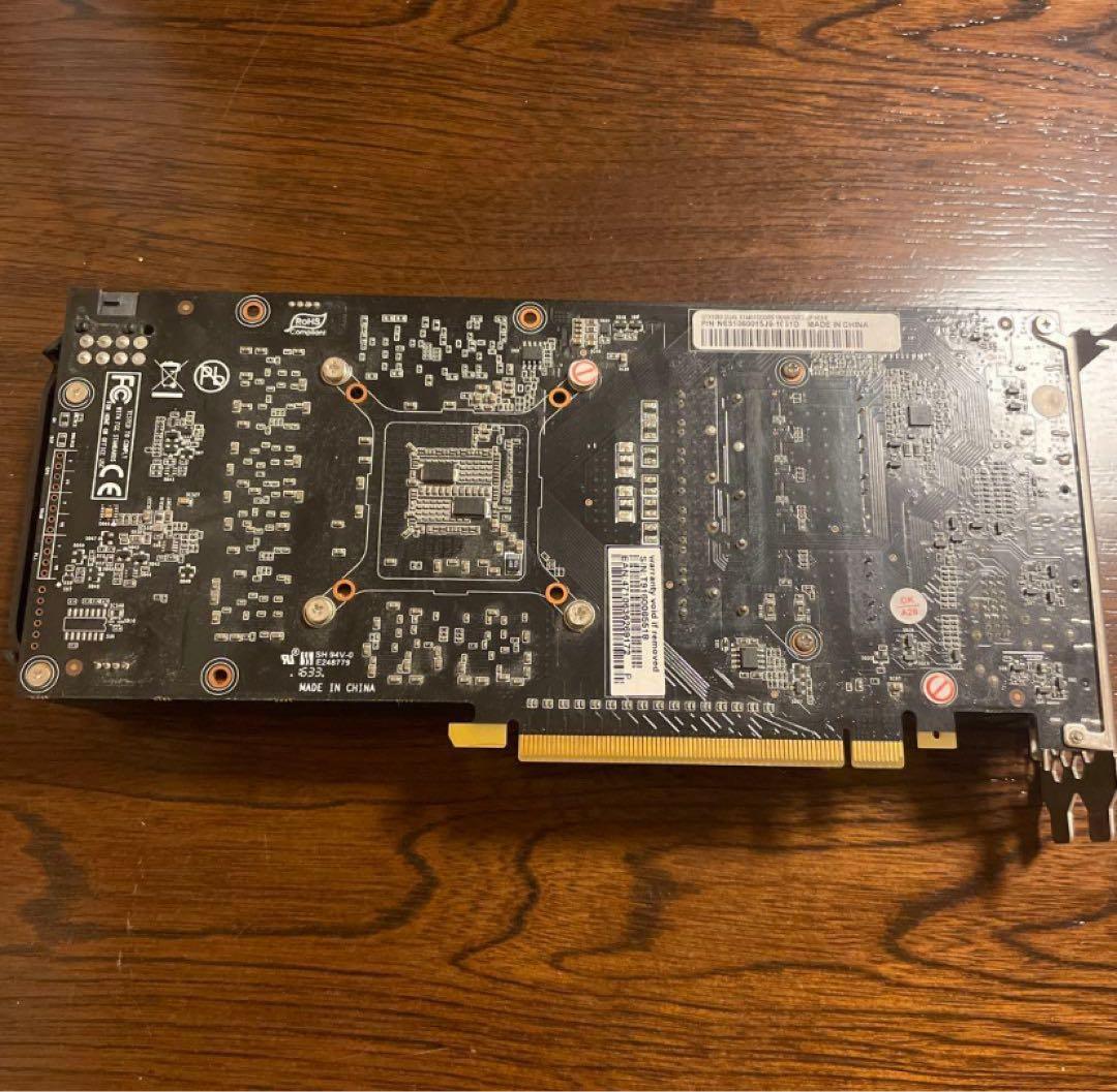 NVIDIA GeForce GTX1060 6GB 簡易動作確認済み