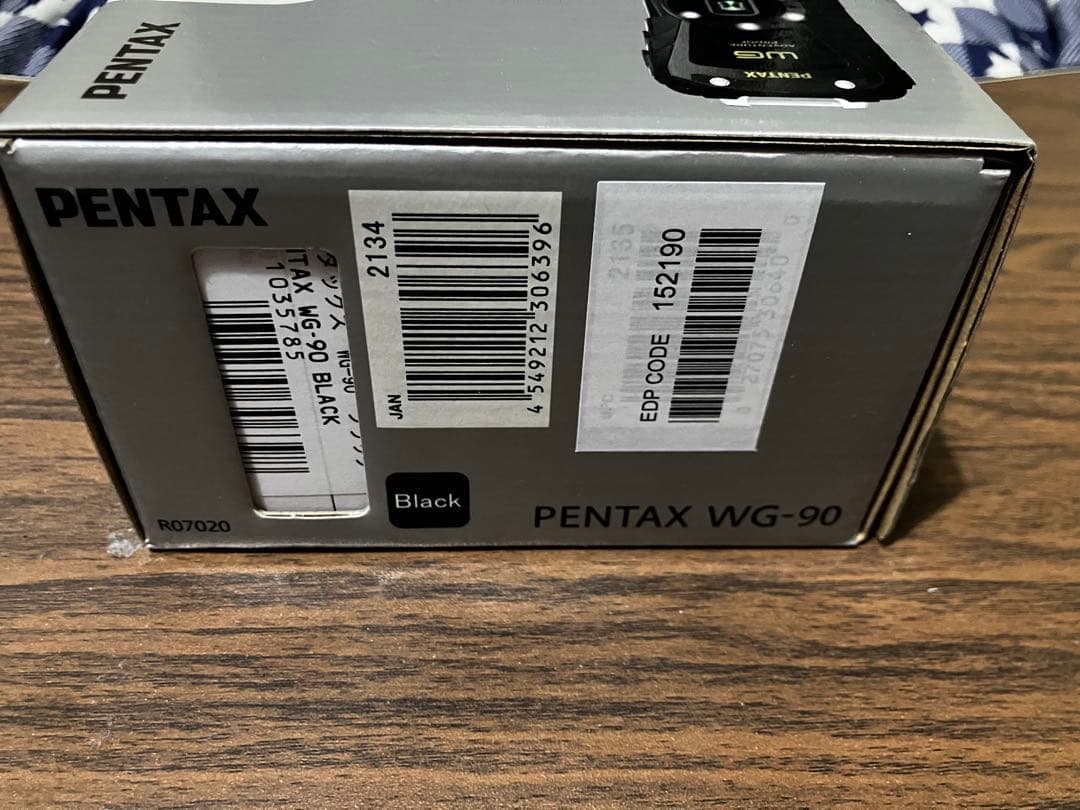 PENTAX WG-90 デジタルカメラ ブラック