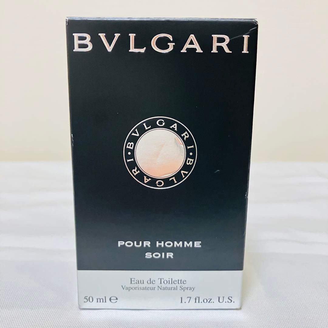 新品　BVLGARIブルガリ　プールオム　ソワール　オードトワレ　香水　50ml