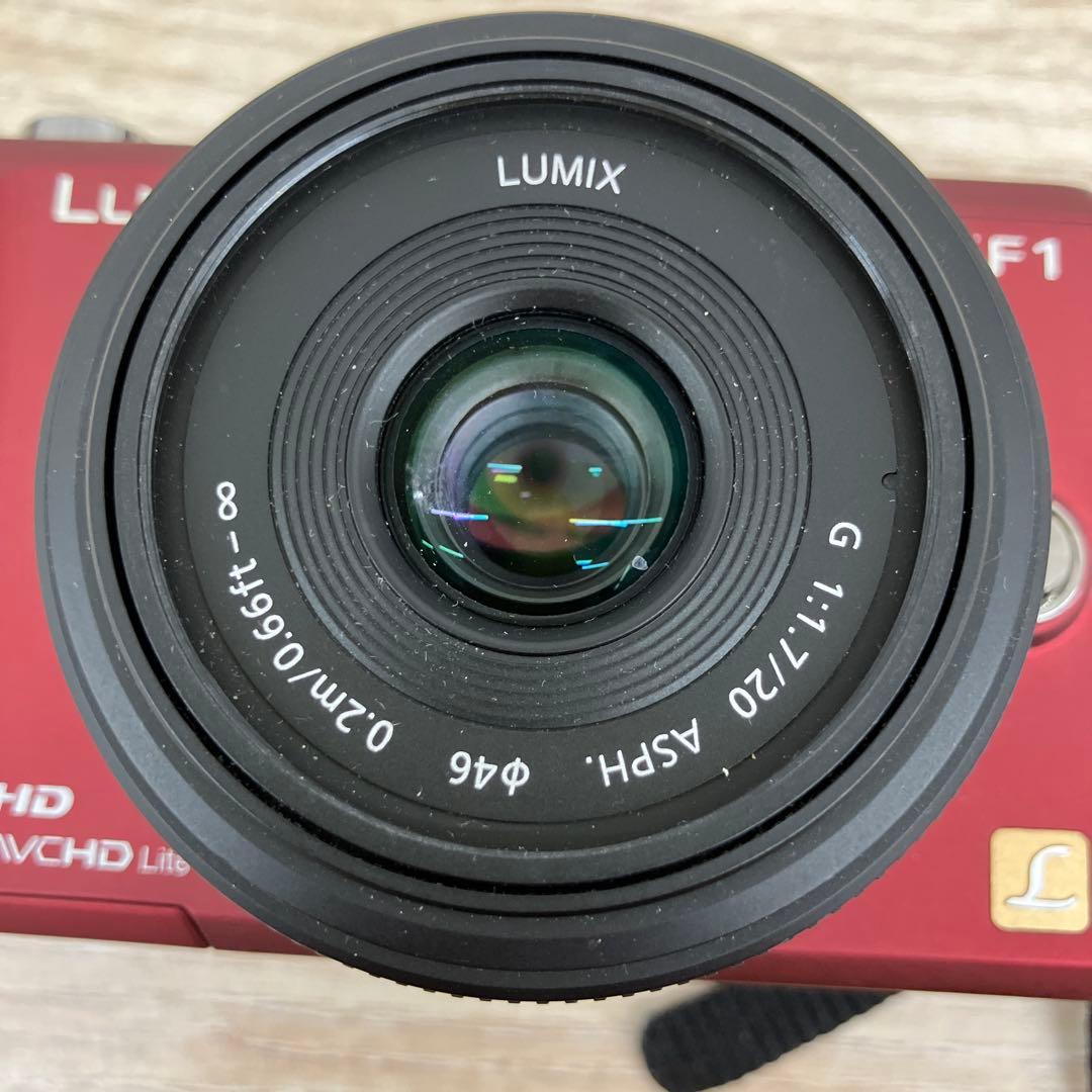 【コンパクトデジタルカメラ】LUMIX GF1 赤