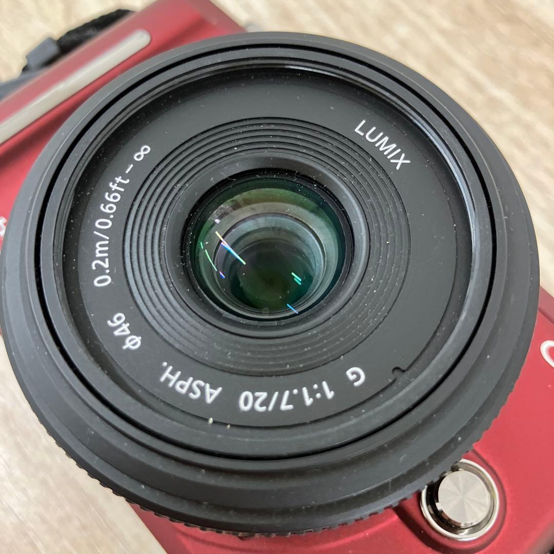 【コンパクトデジタルカメラ】LUMIX GF1 赤