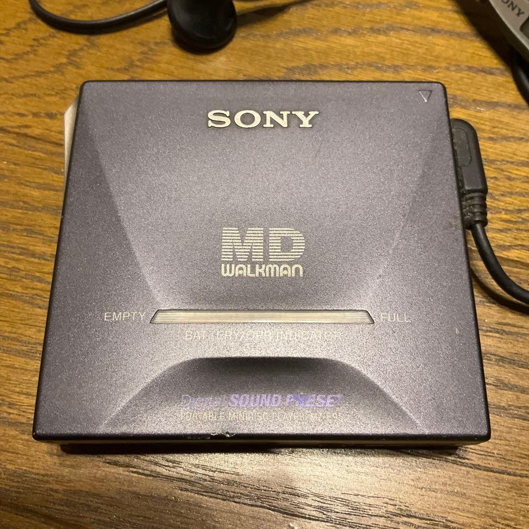 希少　SONY MDウォークマン RM-MZ2S デジタルサウンドPRESET