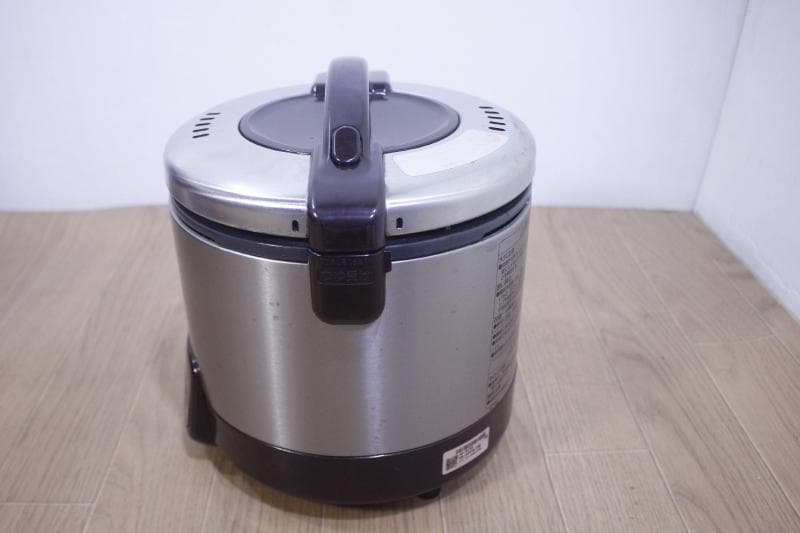◆リンナイ　電子ジャー付ガス炊飯器 こがまる　0.5～3合◆都市ガス用