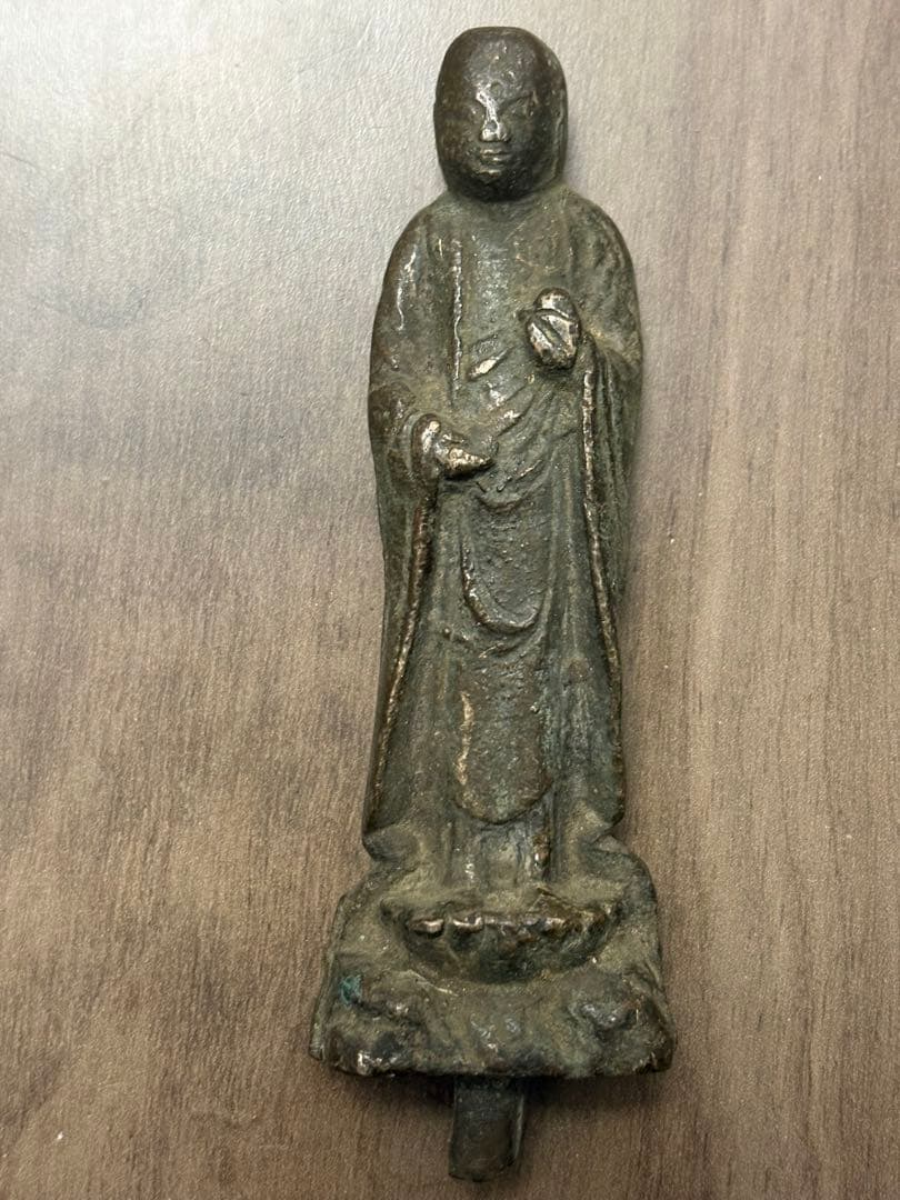 古仏像 　古董 古銅地蔵菩薩仏像