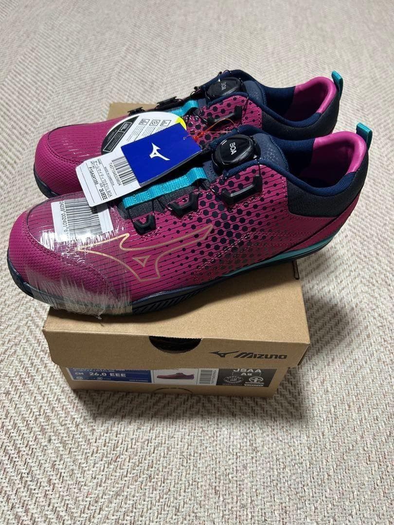 新品　26.0cm 限定カラー　Mizuno BOAシステム安全靴