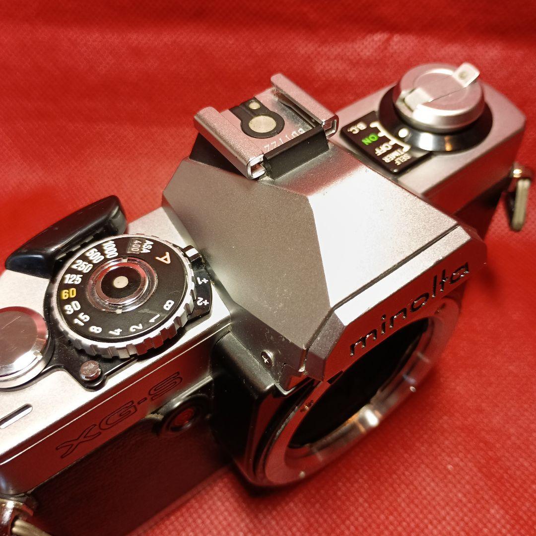 MINOLTA XG-S フィルムカメラ 50mm F1.7付き