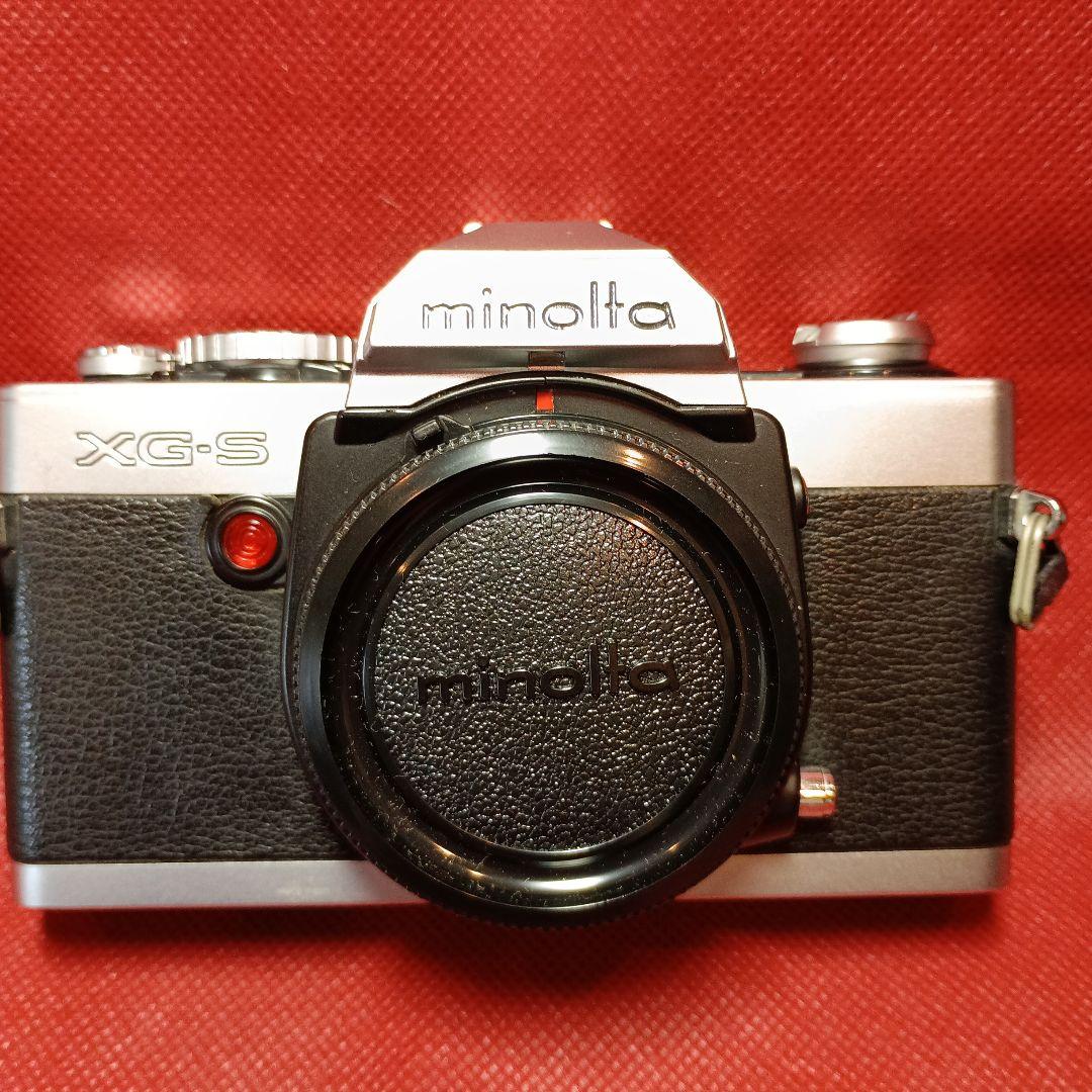 MINOLTA XG-S フィルムカメラ 50mm F1.7付き