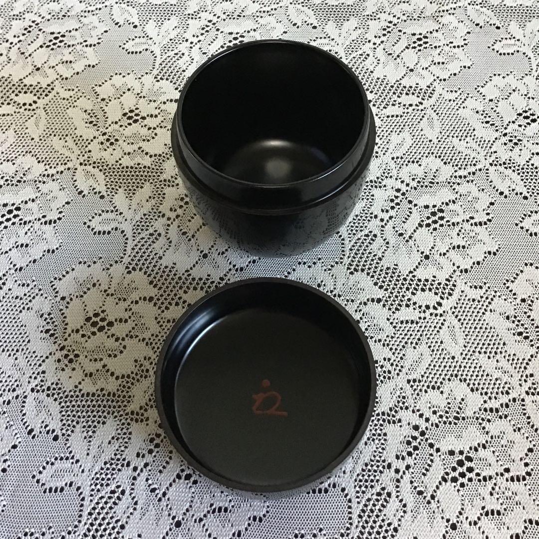 【処分価格】　棗　「花」　花押　茶道具