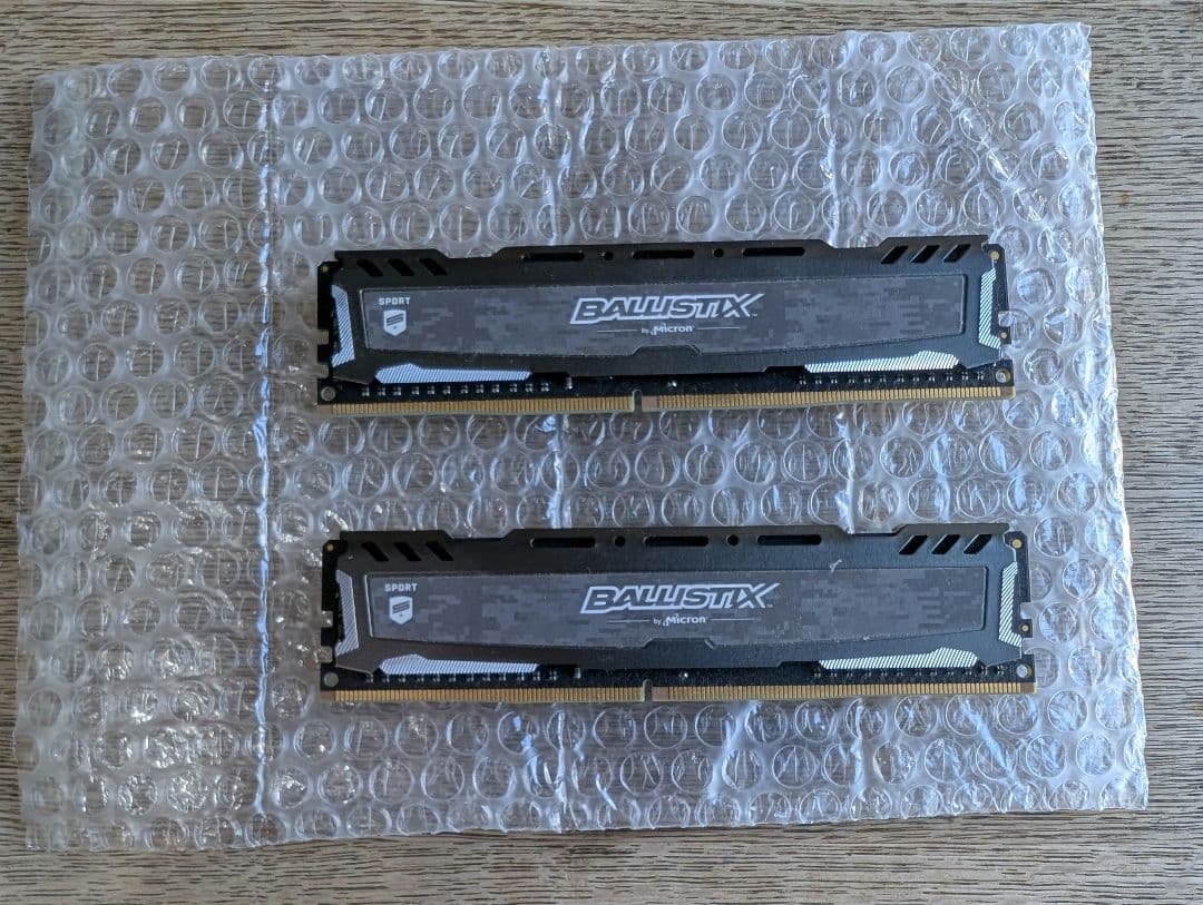 DDR4-2666 デスクトップメモリ 8GB×2　W4U2666BMS-8G