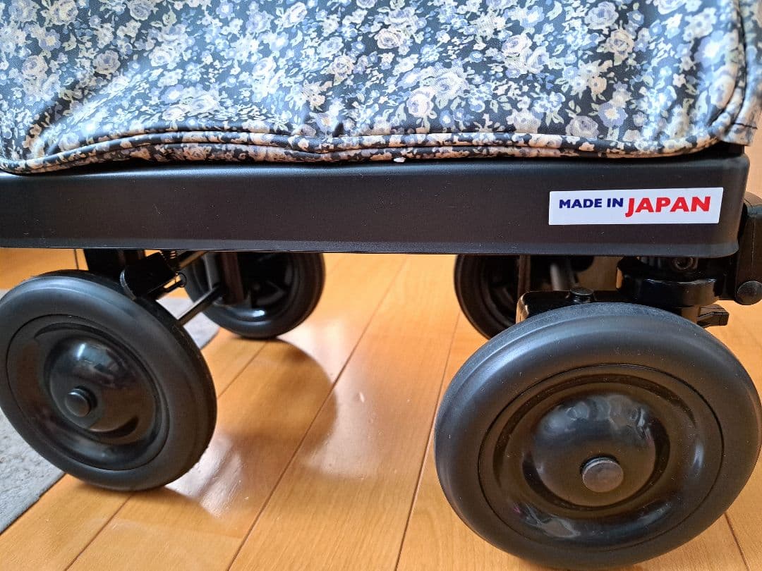 新品　CarryMate 花柄キャリーカート 日本製