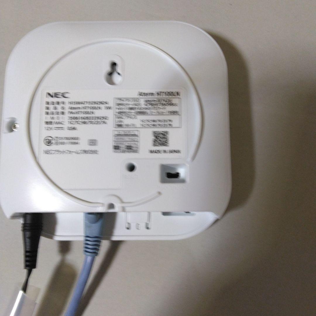 ホームルーター(無線・有線) NEC Aterm HT 100LN Simフリー