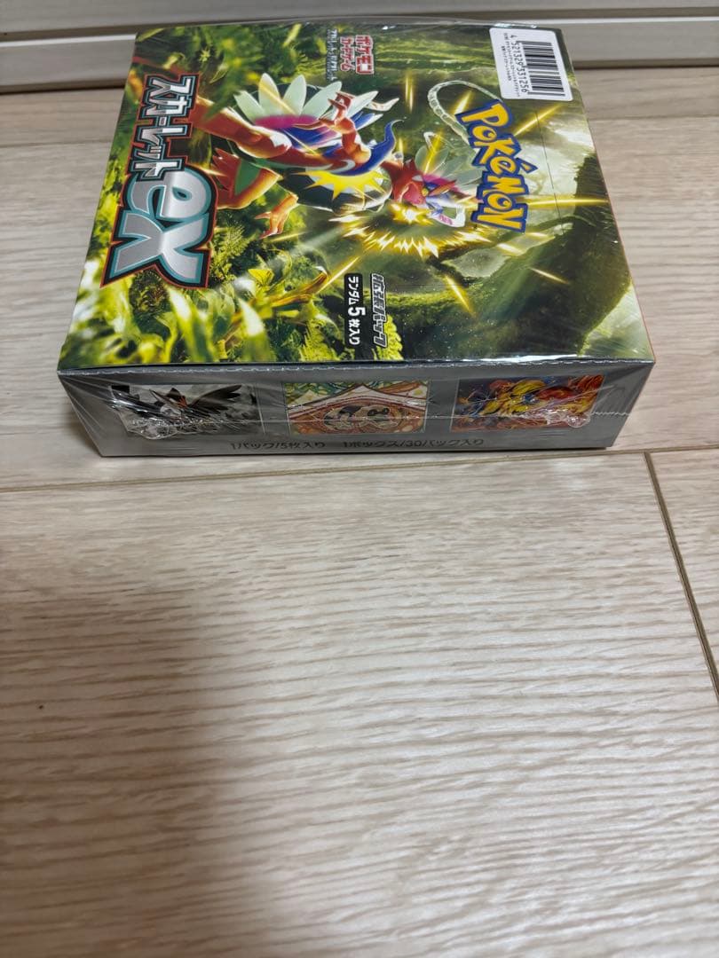 ポケモンカード　未開封　BOX シャイニートレジャー　スカーレットex
