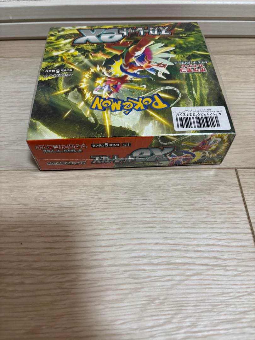 ポケモンカード　未開封　BOX シャイニートレジャー　スカーレットex