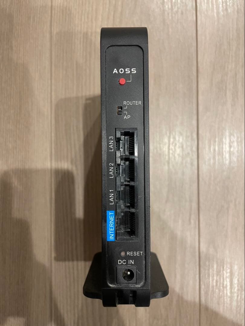 BUFFALO 無線LANルーター AOSS機能搭載