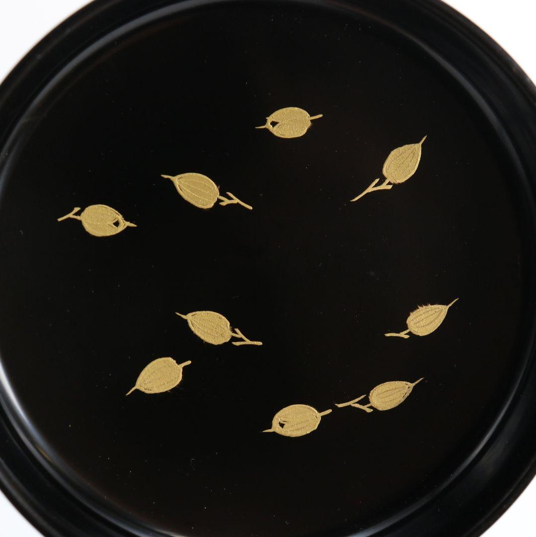 岩倉利慶作 玄々斎好写 徳風棗 共箱 茶道具　C433　NT4