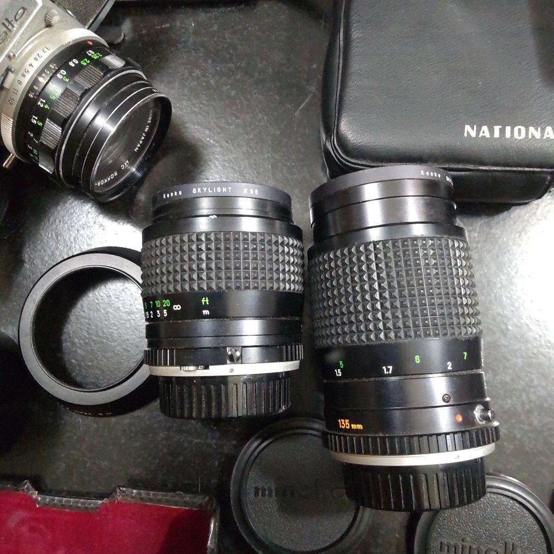 ジャンク　Minolta SR-T 101 フィルムカメラセット