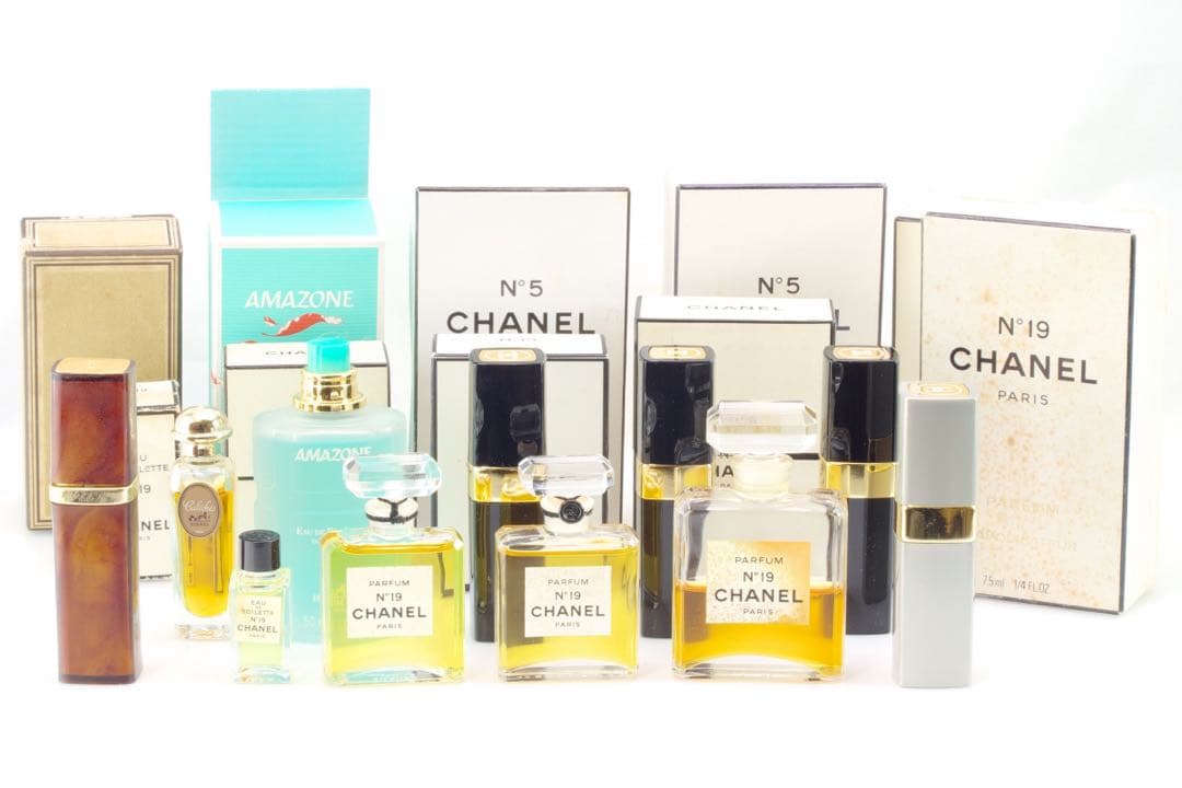 HERMES 3点CHANEL 8点 香水まとめ N5 N19 #19