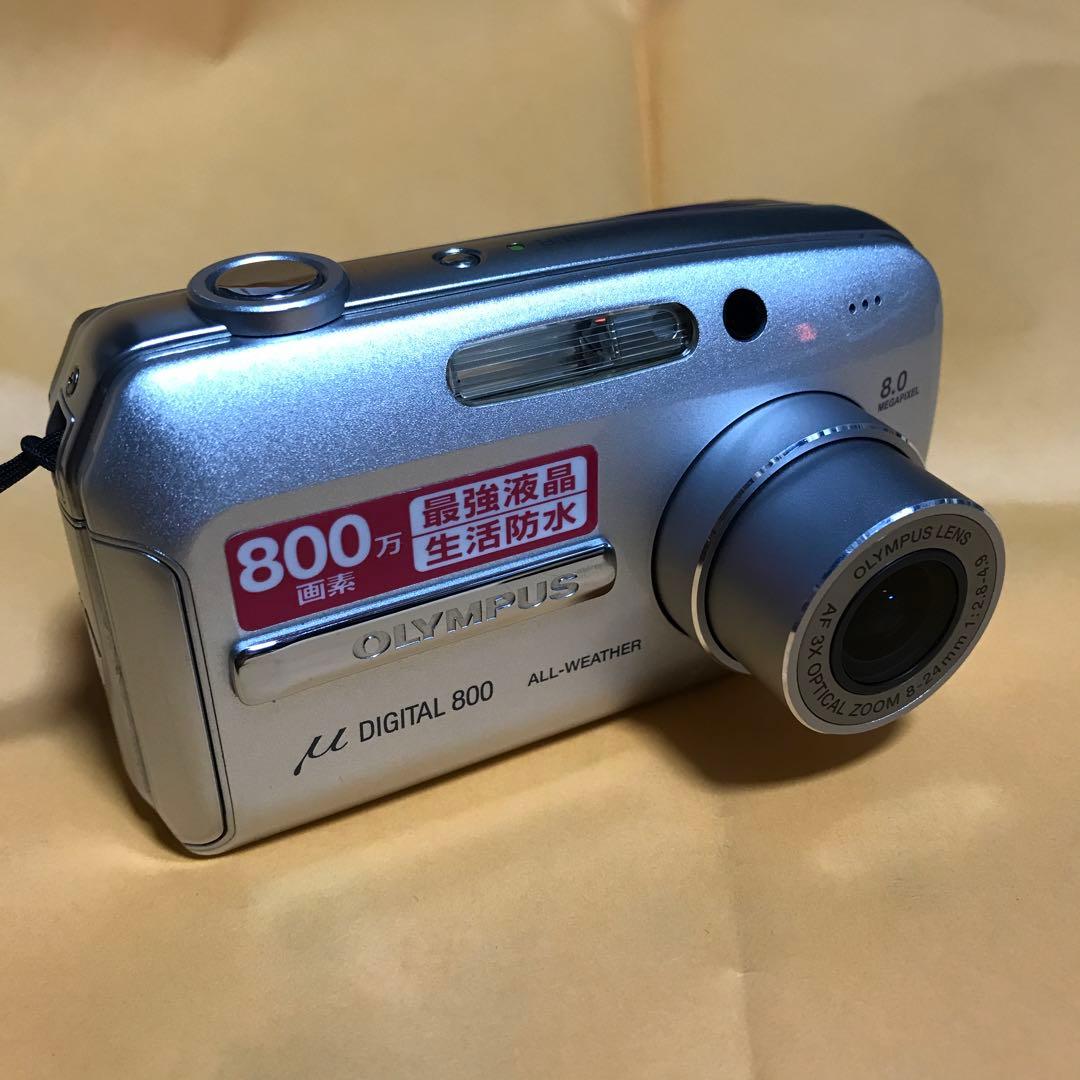 【美品】OLYMPUS μ DIGITAL 800 ALL-WEATHER