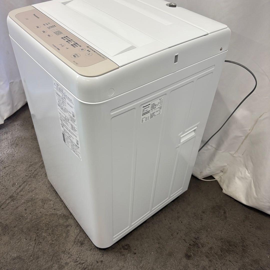 228⭕️洗濯機　パナソニック　23年　7キロ　一人暮らし　安い　綺麗　設置無料