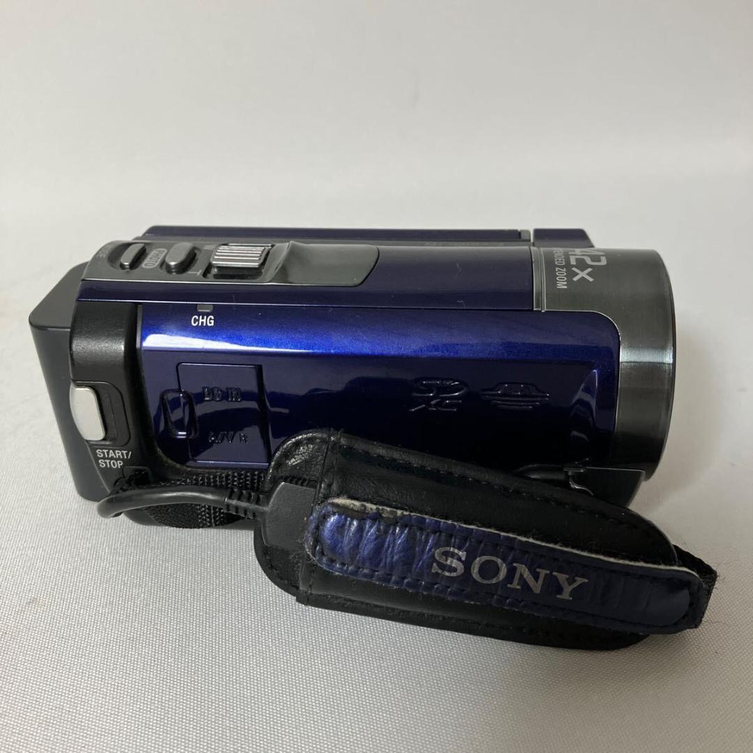 SONY ハンディカム HDR-CX180 ブルー ビデオカメラケース付き