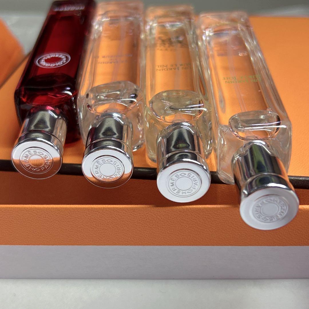 Hermès Jardin シリーズ 香水セット (15mL x 4本)