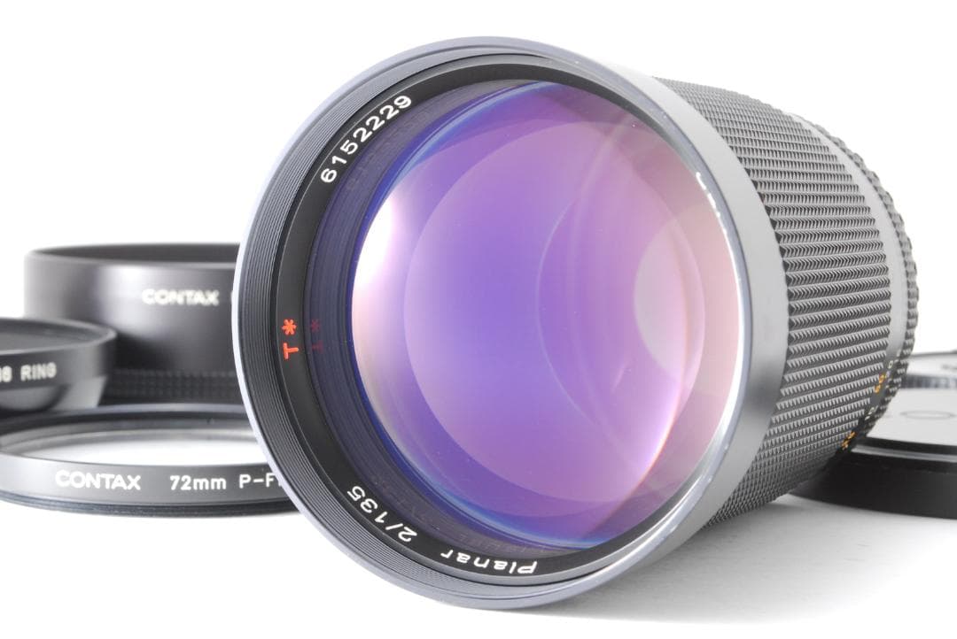 【超美品】Contax Carl Zeiss Planar T 135mm f2