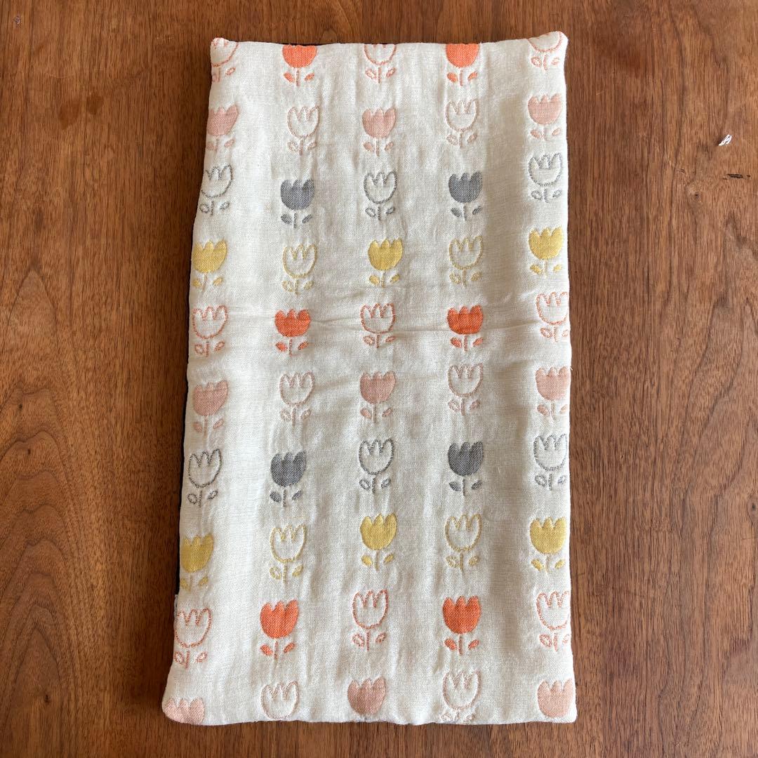 8重ガーゼミニタオル　刺繍ガーゼ　パッチワーク　ハンドタオル