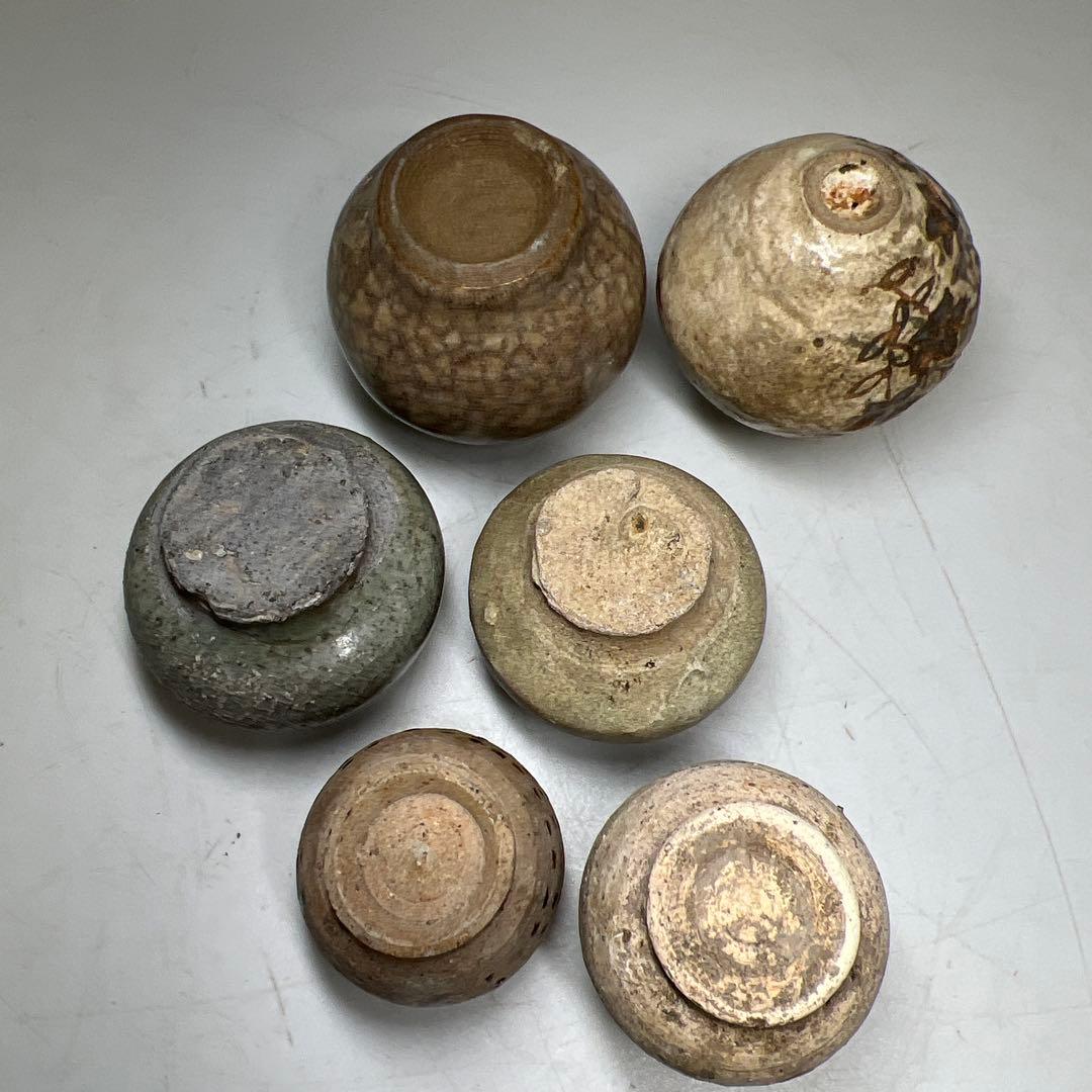 16世紀　安南小壺色々12点　東Y8-0226☆2F