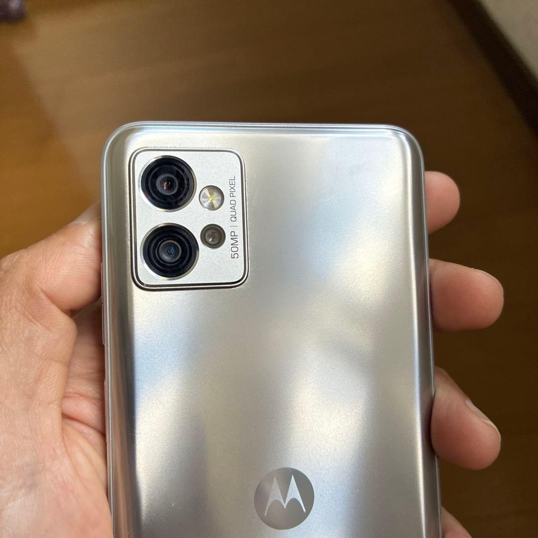 motorola moto g32 スマートフォン 本体 シルバー