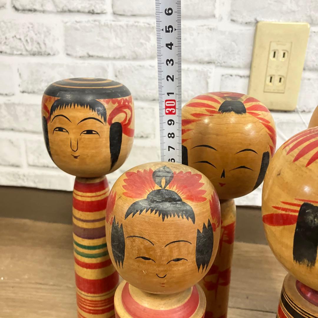 D-3 【11点セット】伝統こけし 昭和レトロ まとめ売り 作家物 銘あり