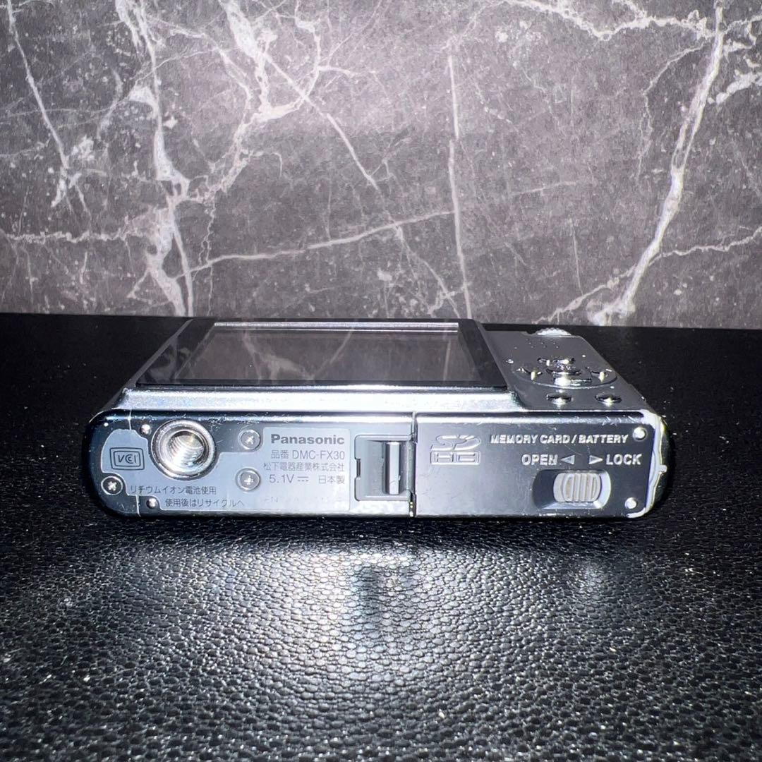 【付属品多数】Panasonic LUMIX DMC-FX30 シルバー