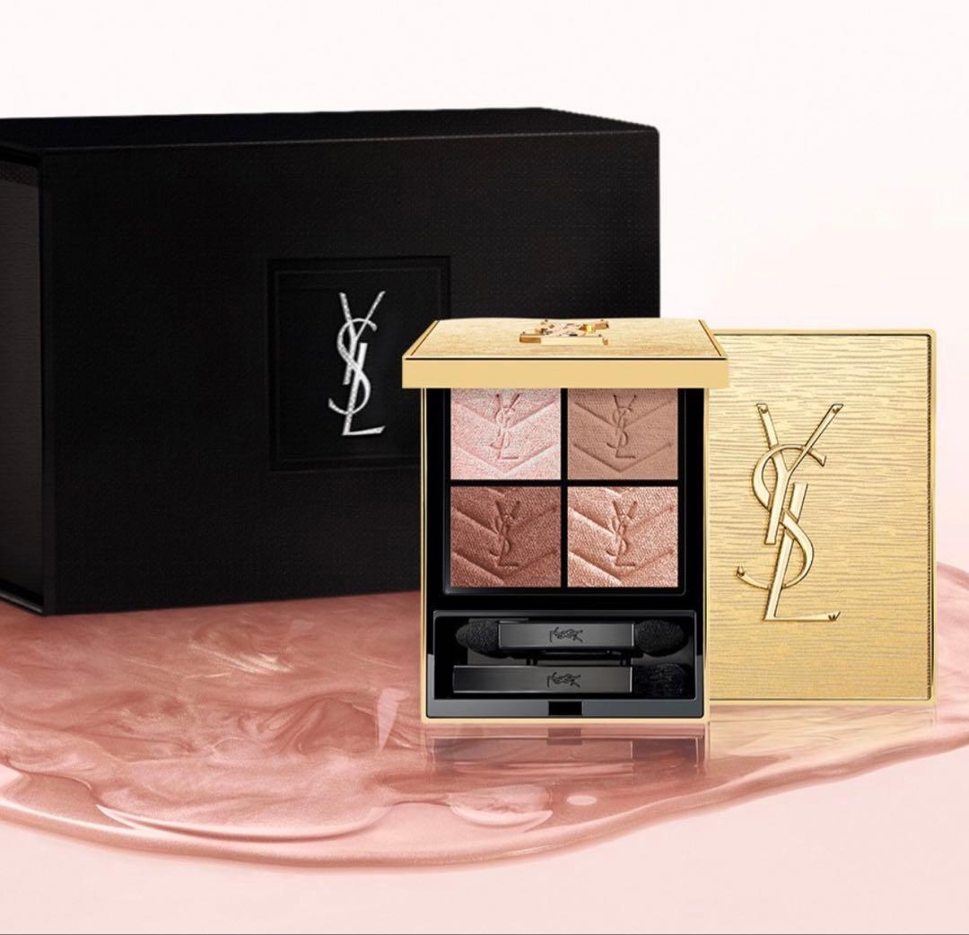 YSL クチュール ミニ クラッチ アイシャドウ 25 ゴールデンラスト 美品