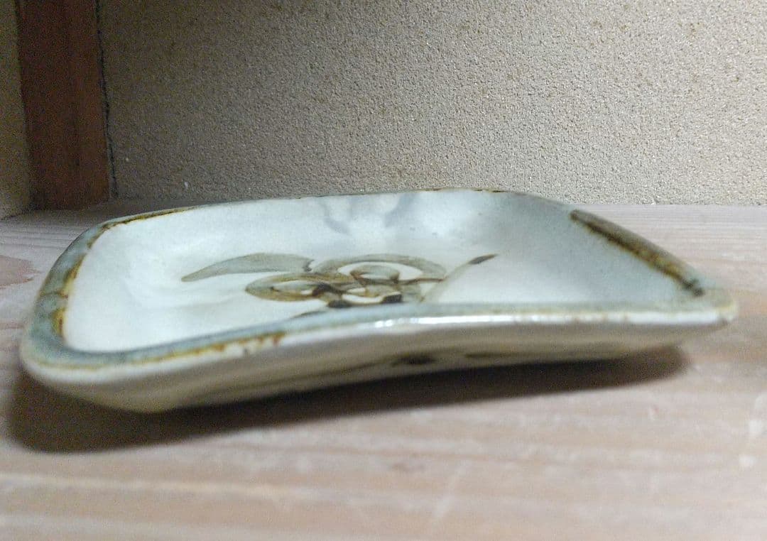 骨董 むかし昔の酒津焼　角皿四枚