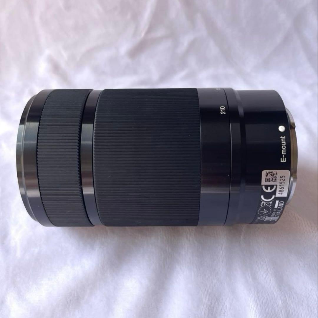 【新品未使用】SONY E55-210 4.5-6.3 備品付き4点セット