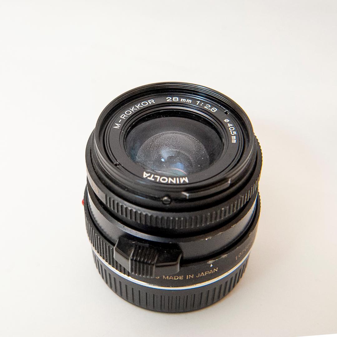 【ジャンク】ライツミノルタ CL + M-ROKKOR 40mm F2 セット