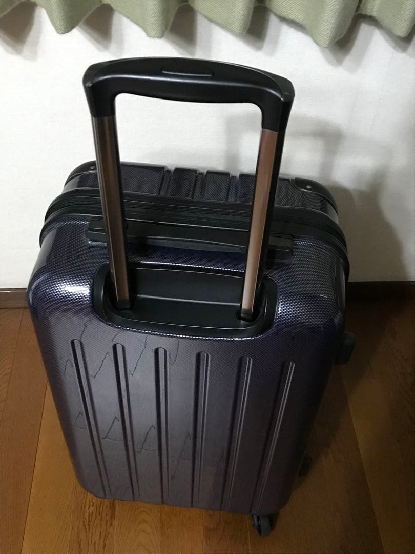 スーツケース 46L ネイビー　カバン