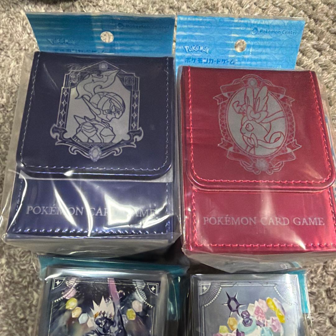 ポケカ ニンフィア ソウブレイズ フリップデッキケース/デッキシールド