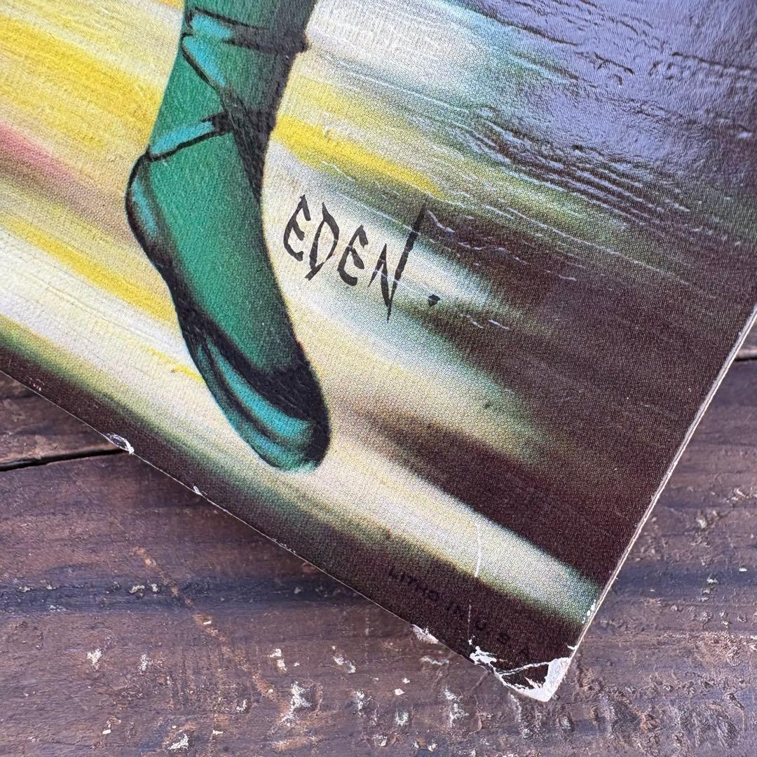 【1960s USA vintage】EDEN ビッグアイズ ウォールアート　2