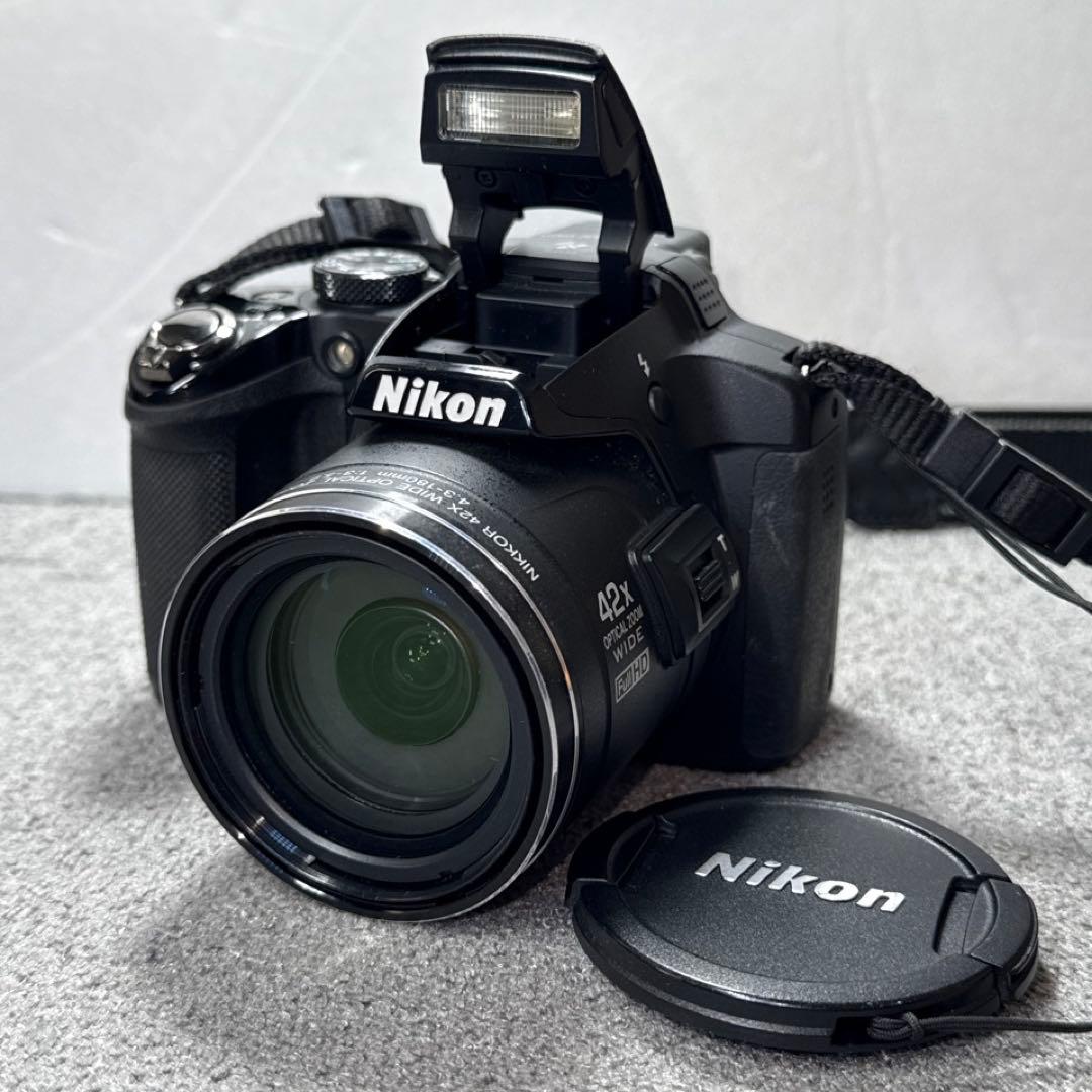 ☆動作OK Nikon coolpix P510 バッテリー＆充電器＆SD付き