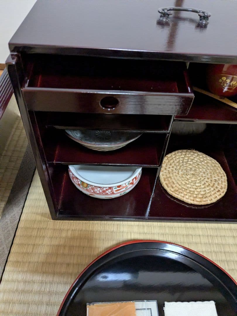 たち吉 木製茶箱 茶道具セット 送料無料