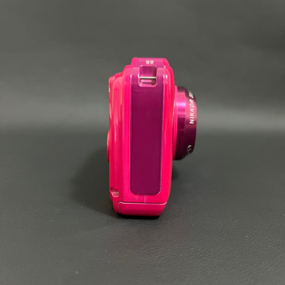 極美品✨Nikon COOLPIX S31 ピンク スマホ転送セット付　デジカメ