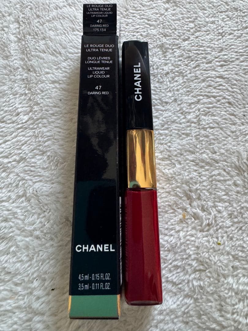 【新品】CHANEL ルルージュデュオウルトラトゥニュ 47 ダーリンレッド