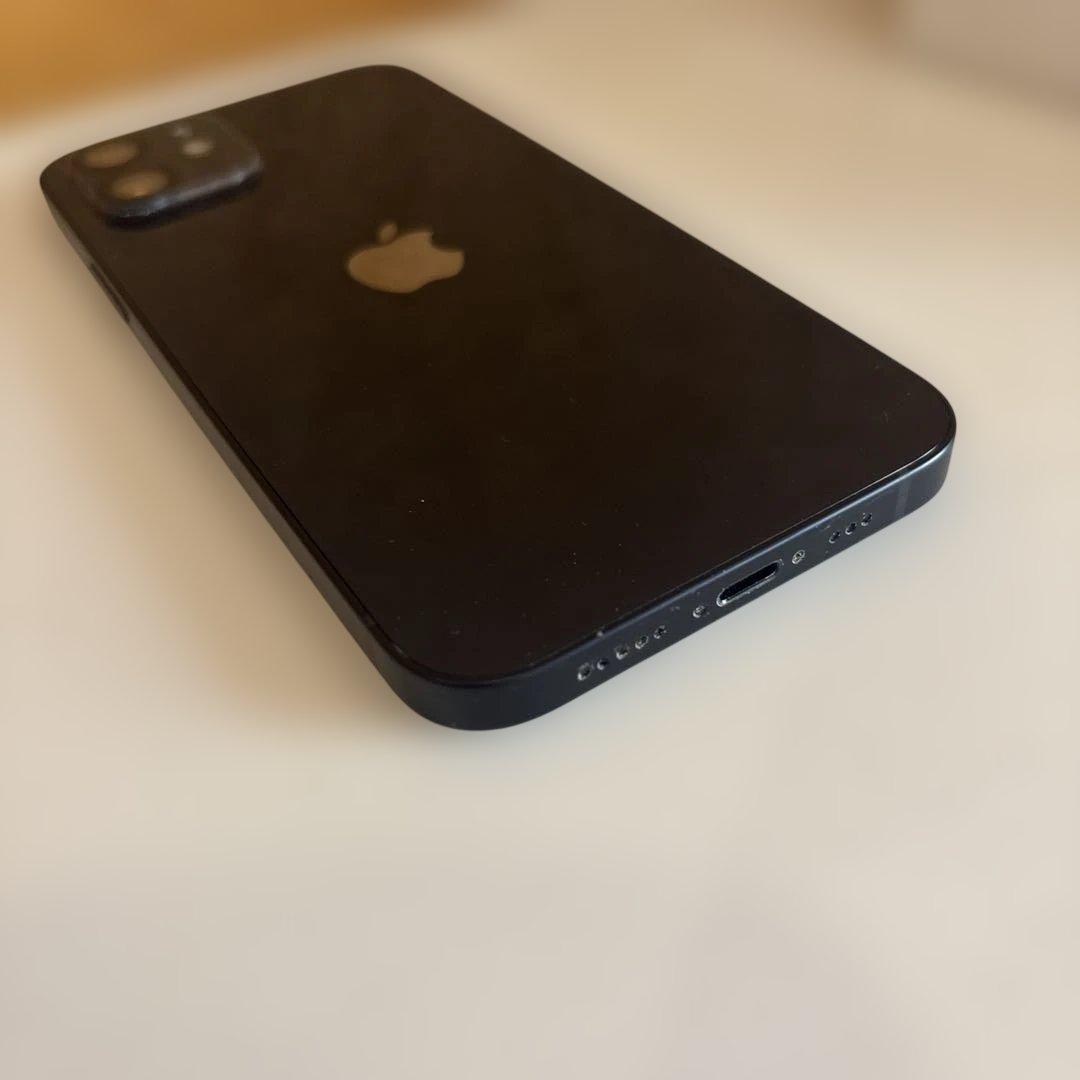 iPhone12 64GB SIMフリー ブラック バッテリー83% 本体 箱付