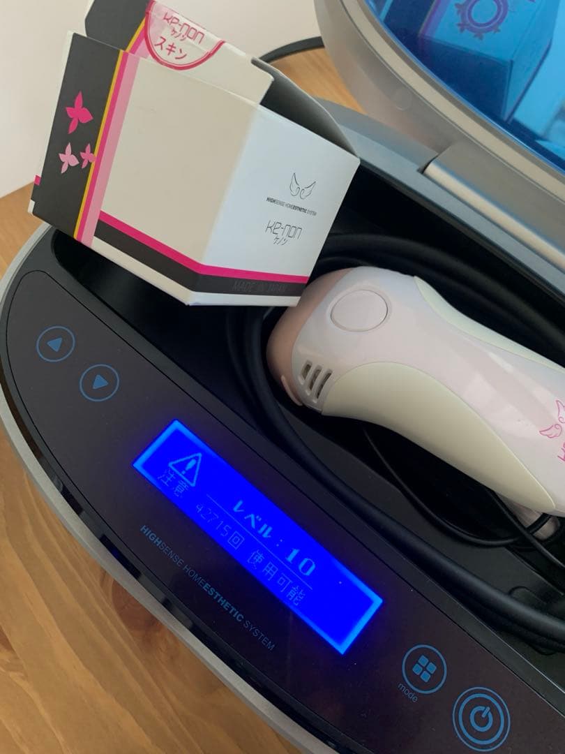 Ke-non ケノン　フラッシュ式脱毛器　ver.6.0 カートリッジ付