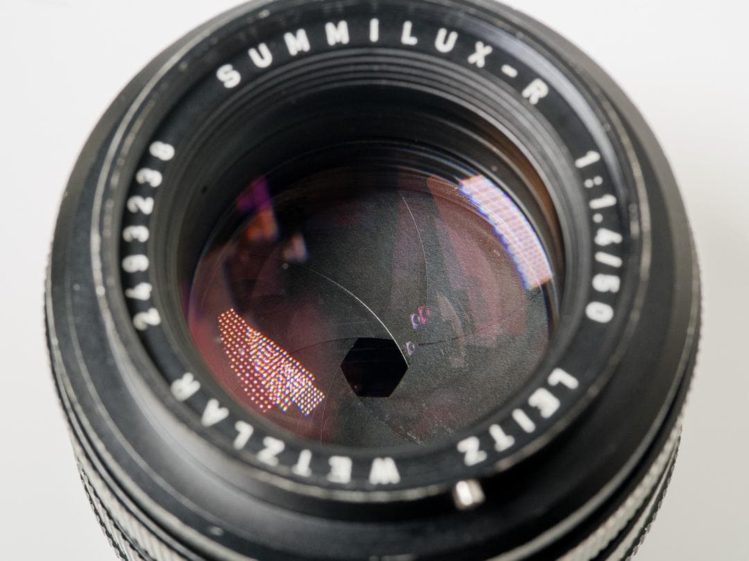 Leica Leitz SUMMILUX-R 50mm f1.4【光学極上】