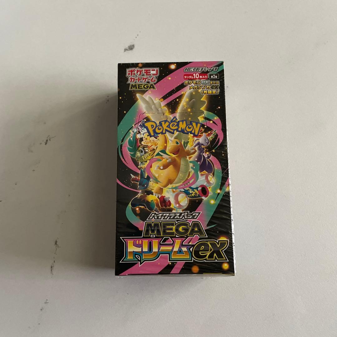 ポケカ　ニンジャスピナー　メガドリームex シュリンク付き box おまけ付き